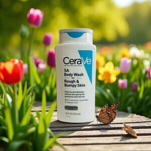 CeraVe SA Body Wash Rough & Bumpy Skin 10oz 296mL Skin Smoothing Body Wash New